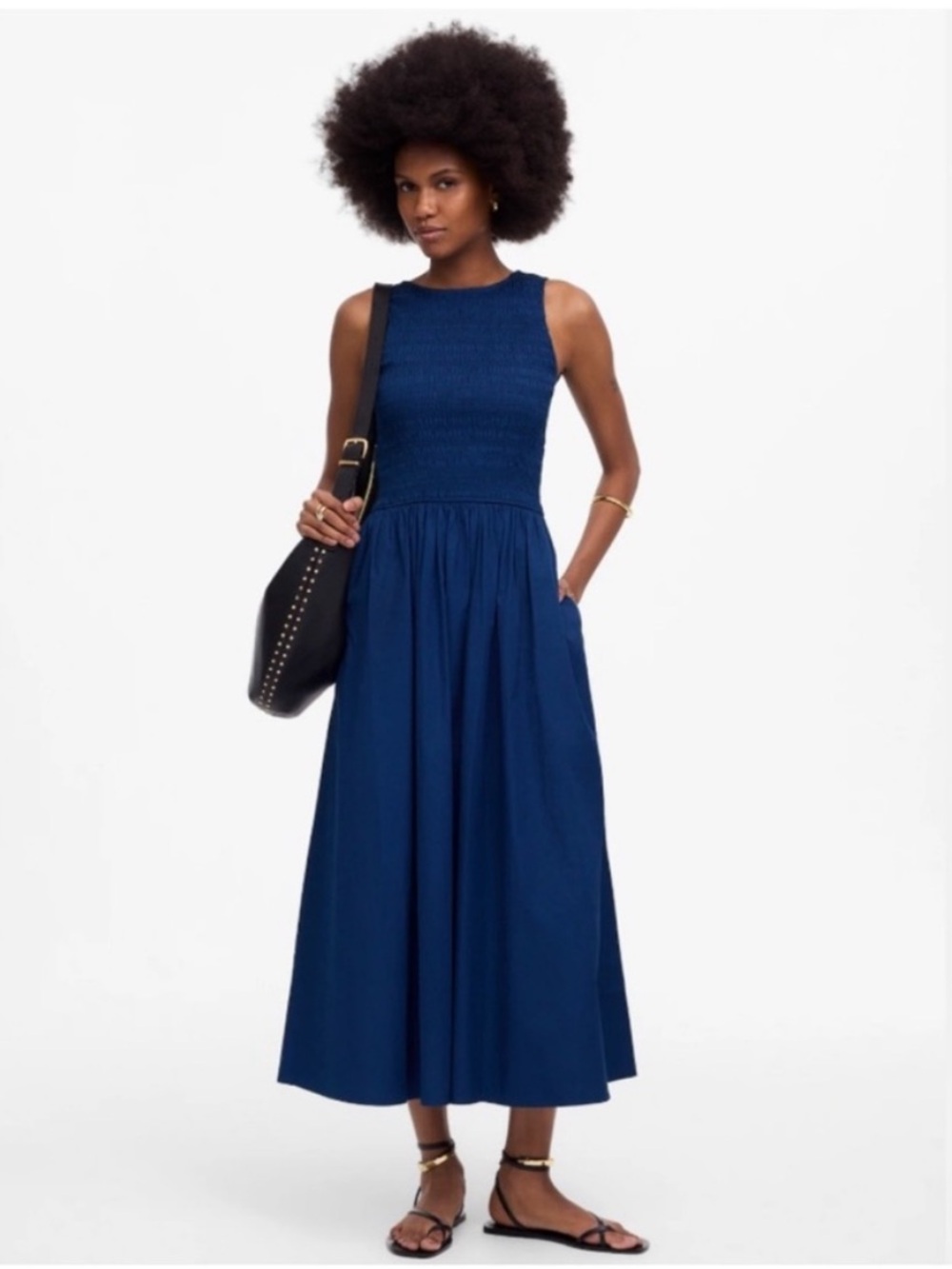 Madewell Dress S Melody Blue